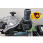Možnost napojení Preva 75 na ohebné hadice 32/38 mm