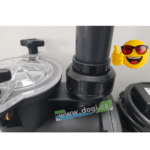 Připojení sání a výtlaku čerpadla Preva 75 na d50 mm