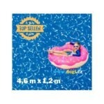 Luxusní bazénová fólie Waves pro kruhový bazén 4,6 x 1,2 m