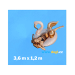 Odolná bazénová fólie Blue pro kruhový bazén 3,6 x 1,2 m
