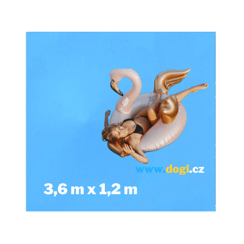 Odolná bazénová fólie Blue pro kruhový bazén 3,6 x 1,2 m