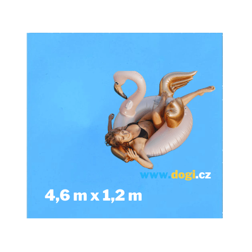 Odolná bazénová fólie Blue pro kruhový bazén 4,6 x 1,2 m